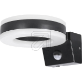 ORNO Living Innovations<br>LED-Wandleuchte IP65 Howlit 4000K20W schwarz Kunststoff mit PIR-Sensor AD-OP-6205BLPMR4<br>Artikel-Nr: 629555