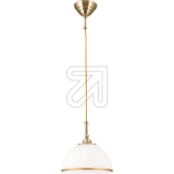 ORION<br>Pendant lamp brass matt HL 6-1808/1 Patina<br>Article-No: 629795