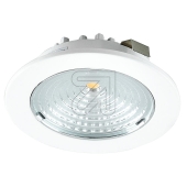 EVN<br>LED recessed spotlight, extra-flat, 3W 3000K, white 350mA, beam angle 80°, dimmable, L55030102<br>Article-No: 631175