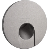 DEKOLIGHT<br>Cover for base insert 640800, round, silver light outlet round, 930495<br>Article-No: 640815