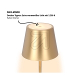 SIGORLED-Akku-Tischleuchte Nuindie mini gold 4509101Artikel-Nr: 640980