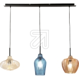 FABAS LUCE<br>Pendant lamp Olbia amber, azure blue, yellow 3725-48-363<br>Article-No: 641095