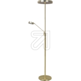 TRIO<br>LED floor lamp Franklin brass 2-flames 35W/6.5W 3000K 426510208<br>Article-No: 643150