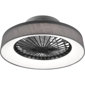 TRIO<br>LED fan light Farsund gray 30W 3000-6500K R62662111<br>Article-No: 643240