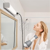 LEDs lightLED wall light white IP44 CCT 15W 2400491 with socket and switchArticle-No: 643885