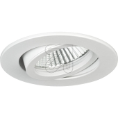 BRUMBERG Leuchten GmbH & Co. KG<br>LED recessed spotlight Loop round, white swiveling, 27063170<br>Article-No: 644380