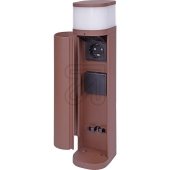 Die Bold GmbH<br>Energy/light column rust-colored IP44 2-way socket 10635<br>Article-No: 645735