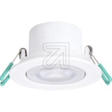 Sylvania<br>LED recessed spotlight IP44 CCT 4.8W, white pivotable, 0005564<br>Article-No: 651125