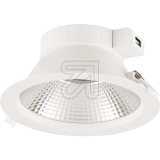 EVN<br>LED recessed downlight IP54, 14.5/20W CCT, white 230V, beam angle 90°, DSR54200125<br>Article-No: 651530