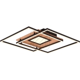 TRIO<br>CCT LED wall/ceiling light Via natural wood 2700-6500K 620710330<br>Article-No: 660655