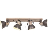 steinhauer<br>Spotlight Gearwood anthracite 4-bulb. 2729A<br>Article-No: 663205