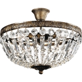 ORION<br>Ceiling light antique/crystal DL 7-487/3<br>Article-No: 665630