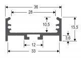 EVNAluminium Profil L2000mm APSF 200Artikel-Nr: 686675