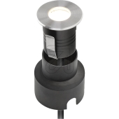 EVN<br>LED recessed floor spotlight IP67 3000K 1.5W stainless steel P67 21 502<br>Article-No: 668495