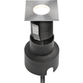 EVN<br>LED recessed floor spotlight IP67 3000K 1.5W stainless steel P67 41 502<br>Article-No: 668505