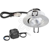 EVN<br>LED recessed spotlight alu2700K 8.4W PC20N91427<br>Article-No: 678365
