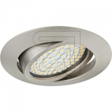 Rolux Leuchten<br>LED recessed spotlight silver 3000K 3.5W, DF-9243-2 pivotable, 0150092432<br>Article-No: 678995