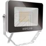 ESYLUX<br>LED-Strahler weiß 3000K 10W EL10810787<br>Artikel-Nr: 680205