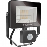 ESYLUX<br>LED-Strahler schwarz mit BWM 3000K 10W EL10810817<br>Artikel-Nr: 680250