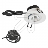 EVN<br>LED recessed spotlight white IP65 3000K 6W PC650N60102<br>Article-No: 684220