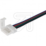 EVN<br>RGB-Stripe Anschlussleitung 10mm IP20 LSTR 10RGBASL<br>Artikel-Nr: 685485