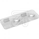 EVN<br>Kunststoff-Montage-Clip Set transparent AP CLIP (Inhalt 2 Stück = 1 Set)<br>Artikel-Nr: 685720