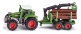 siku<br>Model tractor metal tractor with forest trailer 1645<br>Article-No: 4006874016457