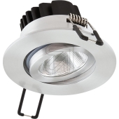 EVN<br>LED built-in str. IP65, Ra>90, 8.4W 4000K, aluminum pole. 230V, beam angle 38°, swiveling, dimmable, PC650N91440<br>Article-No: 686240