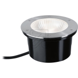Paulmann<br>LED recessed floor spotlight IP67, 12.5W 3000K, stainless. 230V, beam angle: 60°, stainless steel V2A, 94655<br>Article-No: 690570