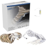LED's light<br>LED Treppenstufen-Beleuchtung-Set, 15 x 0,8m 4000K 401646_01<br>Artikel-Nr: 692975