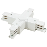 Global Trac<br>T-connector 3-phase XTS 39-3, white guide connector on the left, guide branch on the left<br>Article-No: 694215