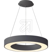 EVN<br>LED ring pendant light Ø600mm, 50W CCT, black RPT600925<br>Article-No: 694330