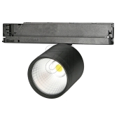 <br>3-Ph. LED spotlight 36° Ra>90, 23.9W 3000K, black 345148, 105i078o1d29<br>Article-No: 695365