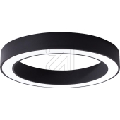 EVN<br>LED surface-mounted ring light Ø600mm, 50W CCT, black DALI, RAD600925<br>Article-No: 696060