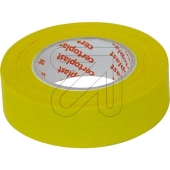 Certoplast<br>Gewebeisolierband gelb L10m/B19mm<br>-Preis für 10 Meter<br>Artikel-Nr: 720365