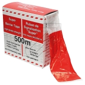 EGB<br>Absperr-Warnband rot/weiß L500m/B80mm<br>-Preis für 500 Meter<br>Artikel-Nr: 721105