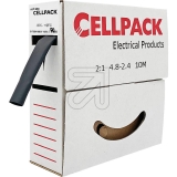 Cellpack<br>Schrumpfschlauch 4,8-2,4, Inhalt 10m<br>-Preis für 10 Meter<br>Artikel-Nr: 724160