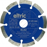eltric<br>Diamant-Trennscheibe 125mm Blau<br>Artikel-Nr: 752460