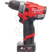 Milwaukee<br>Cordless combi drill set M12FPD-402X<br>Article-No: 756590