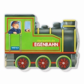 Trötsch<br>Hier kommt die Eisenbahn 10 Seiten Pappenbuch<br>Artikel-Nr: 9783965528543