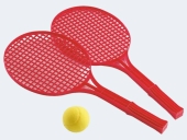 Adriatic<br>Soft tennis 52cm colorful 2 rackets 52cm ball<br>Article-No: 8002936006707