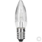 Hellum<br>LED-Topkerzen halb geriffelt für außen Universalspannung 8-55V E10 955033<br>-Preis für 3 Stück<br>Artikel-Nr: 820135