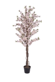 EUROPALMS<br>Kirschbaum mit 3 Stämmen, Kunstpflanze, rose, 150 cm<br>Artikel-Nr: 82507833