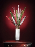 EUROPALMSKristalleukalyptus, Kunstpflanze, weiß, 81cm 12x