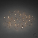 Konstsmide<br>LED drop light chain 50 LED amber 6386-860 copper wire<br>Article-No: 830465