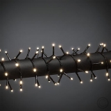 Konstsmide<br>LED micro cluster light chain illuminated length 4.38m total length 7.38m 200 LEDs warm white 3875-100<br>Article-No: 831590