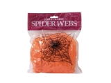 EUROPALMS<br>Halloween Spinnennetz orange 50g