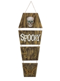 EUROPALMS<br>Haloween Ghost Coffin, animated 150cm