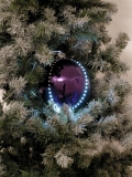 EUROPALMS<br>LED Snowball 8cm, lila 5x<br>Artikel-Nr: 83501240