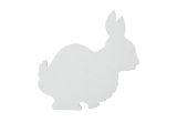 EUROPALMS<br>Silhouette Hase, weiß, 56cm